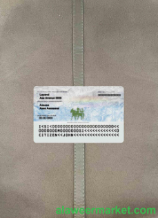 Slovenia ID photolook BACK